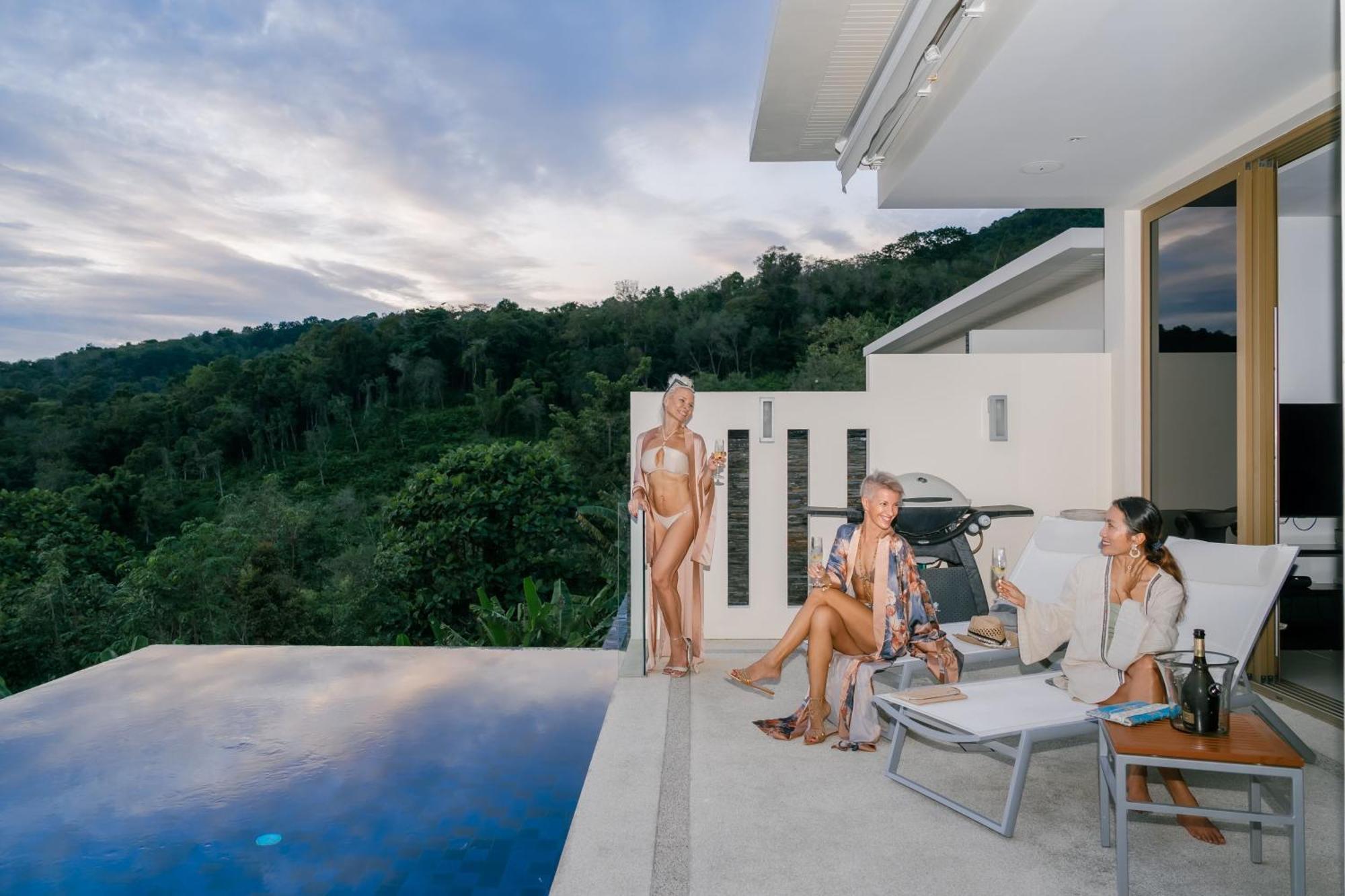 Seaview Villa Near Naithon Beach Phuket Eksteriør bilde